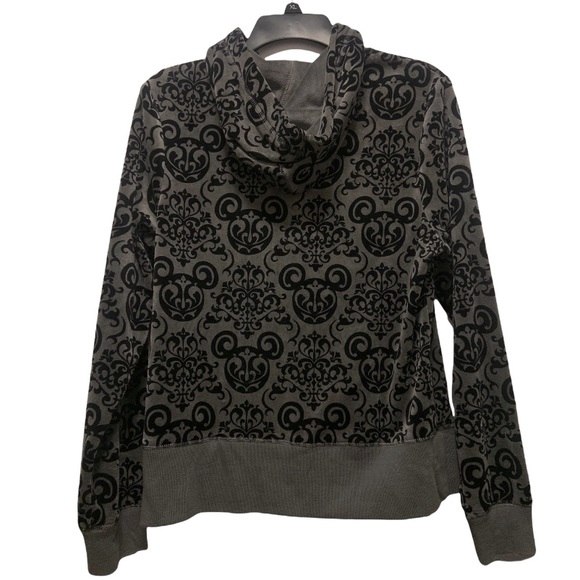 Disney Parks Authentic Sweater Mickey Mouse Velour - Picture 2 of 3